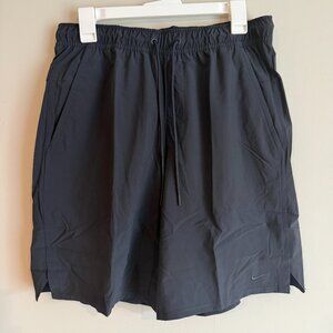 Nike DV9330-010 Mens Medium Dri-FIT Unlimited 9" Inch Versatile Black Shorts